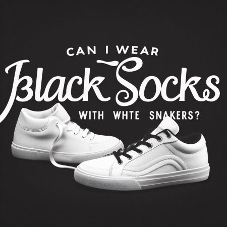 Can I Wear Black Socks With White Sneakers?
